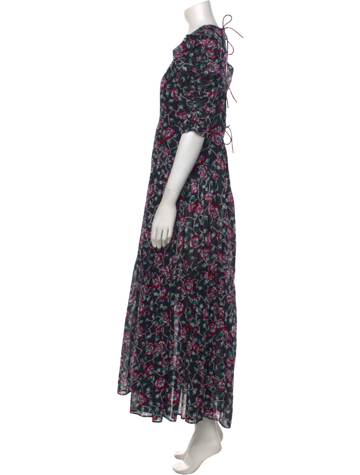 Étoile Isabel Marant Floral Print Long Dress