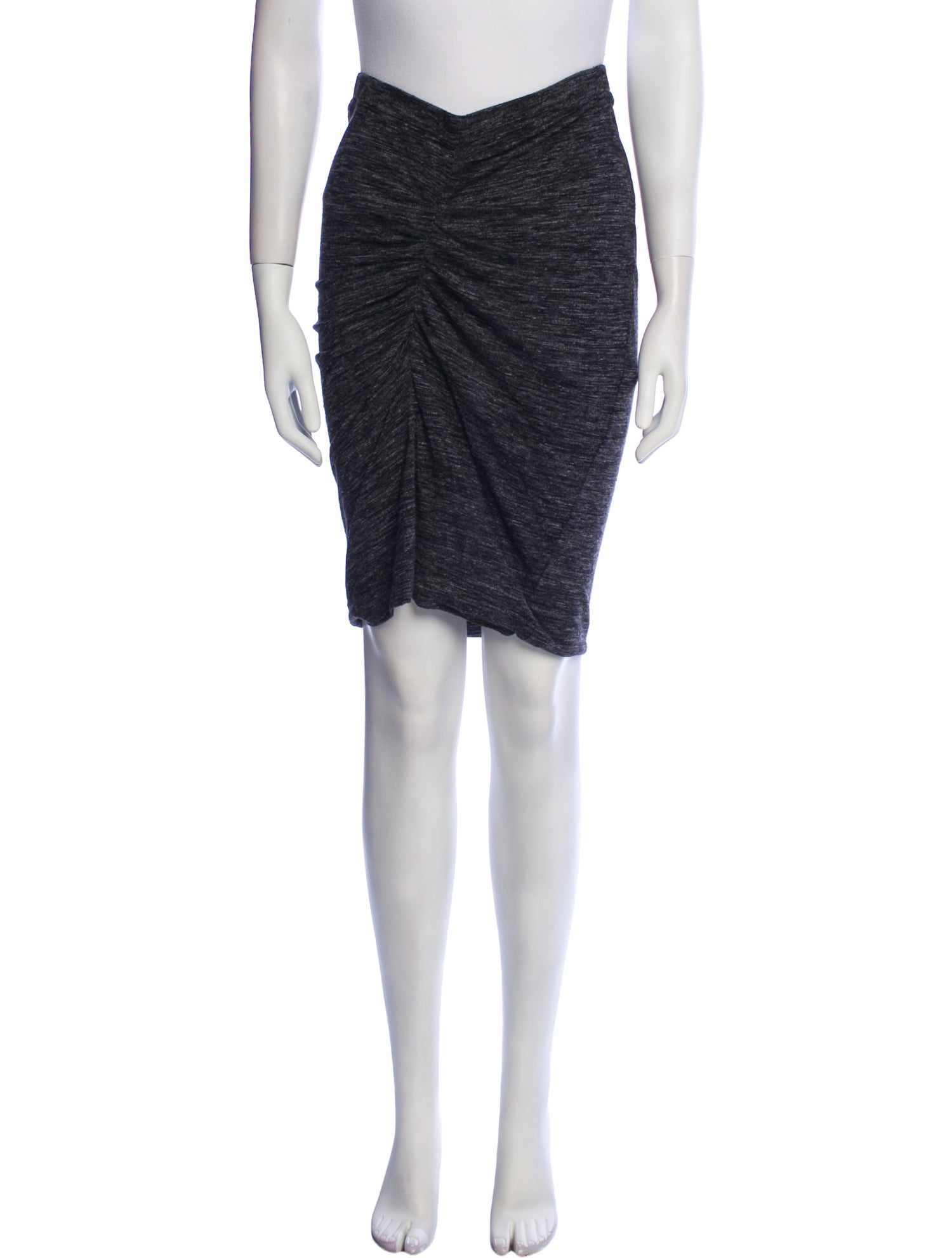 Étoile Isabel Marant Ruffle Embellishment Knee-Length Skirt