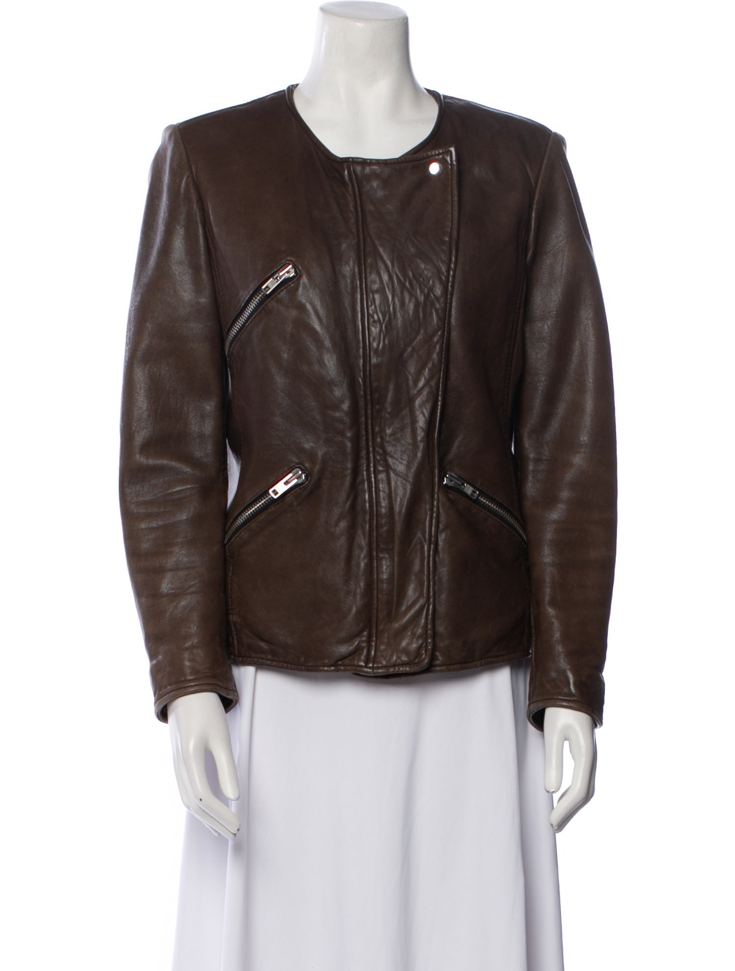 Étoile Isabel Marant Leather Biker Jacket