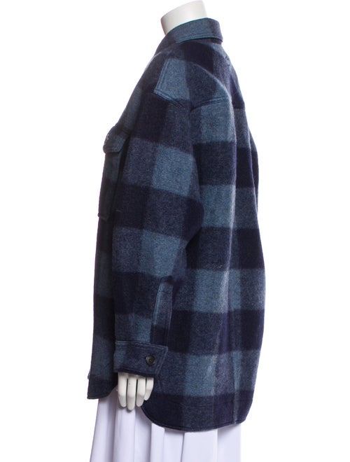 Étoile Isabel Marant Plaid Print Coat