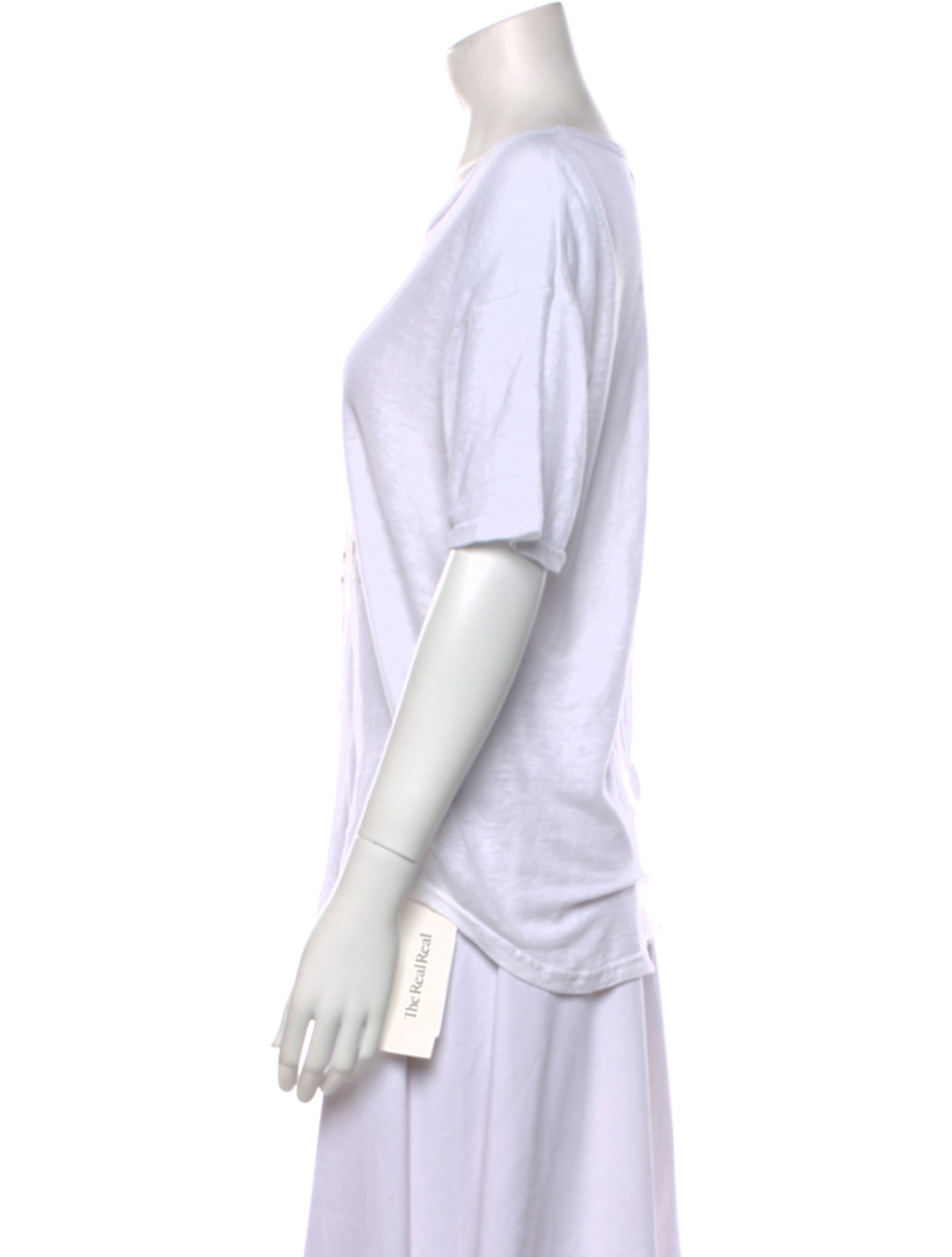 Étoile Isabel Marant Linen Graphic Print T-Shirt