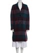 Étoile Isabel Marant Plaid Print Coat