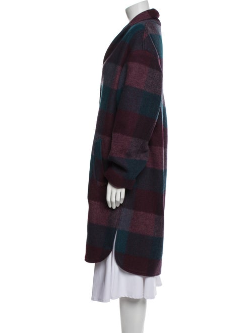 Étoile Isabel Marant Plaid Print Coat