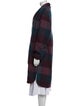 Étoile Isabel Marant Plaid Print Coat