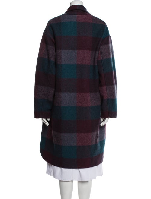 Étoile Isabel Marant Plaid Print Coat