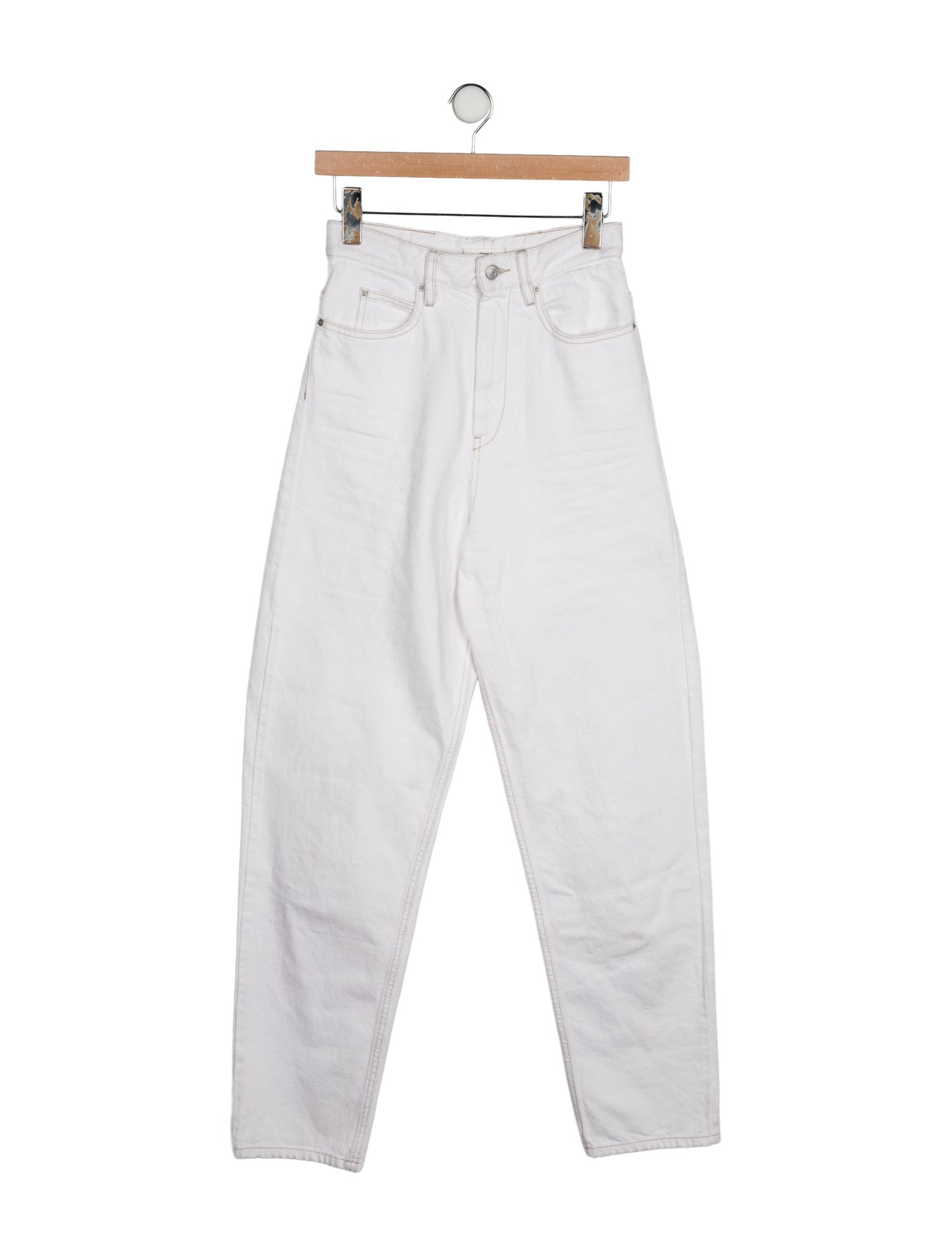 Étoile Isabel Marant High-Rise Straight Leg Jeans