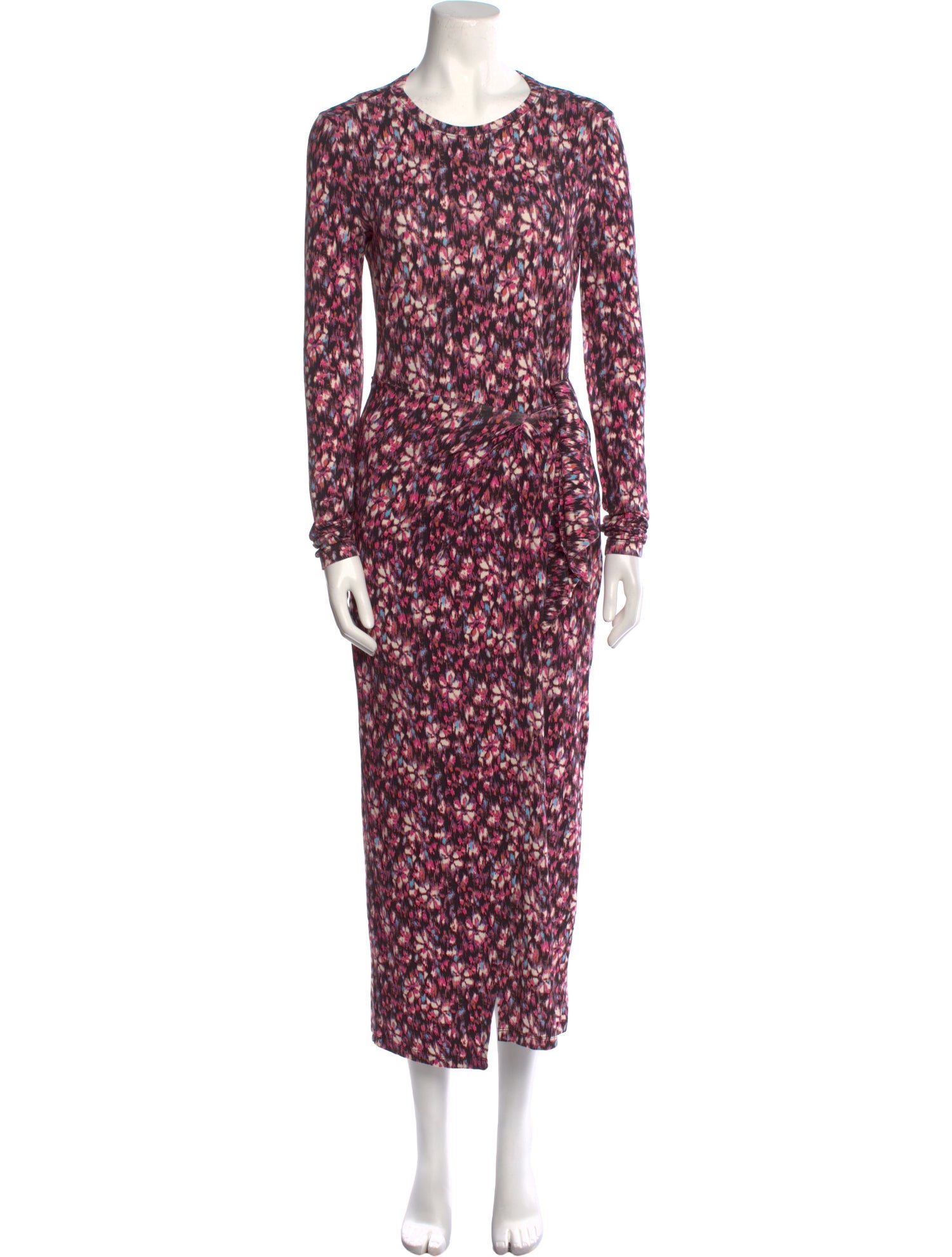 Étoile Isabel Marant Floral Print Long Dress