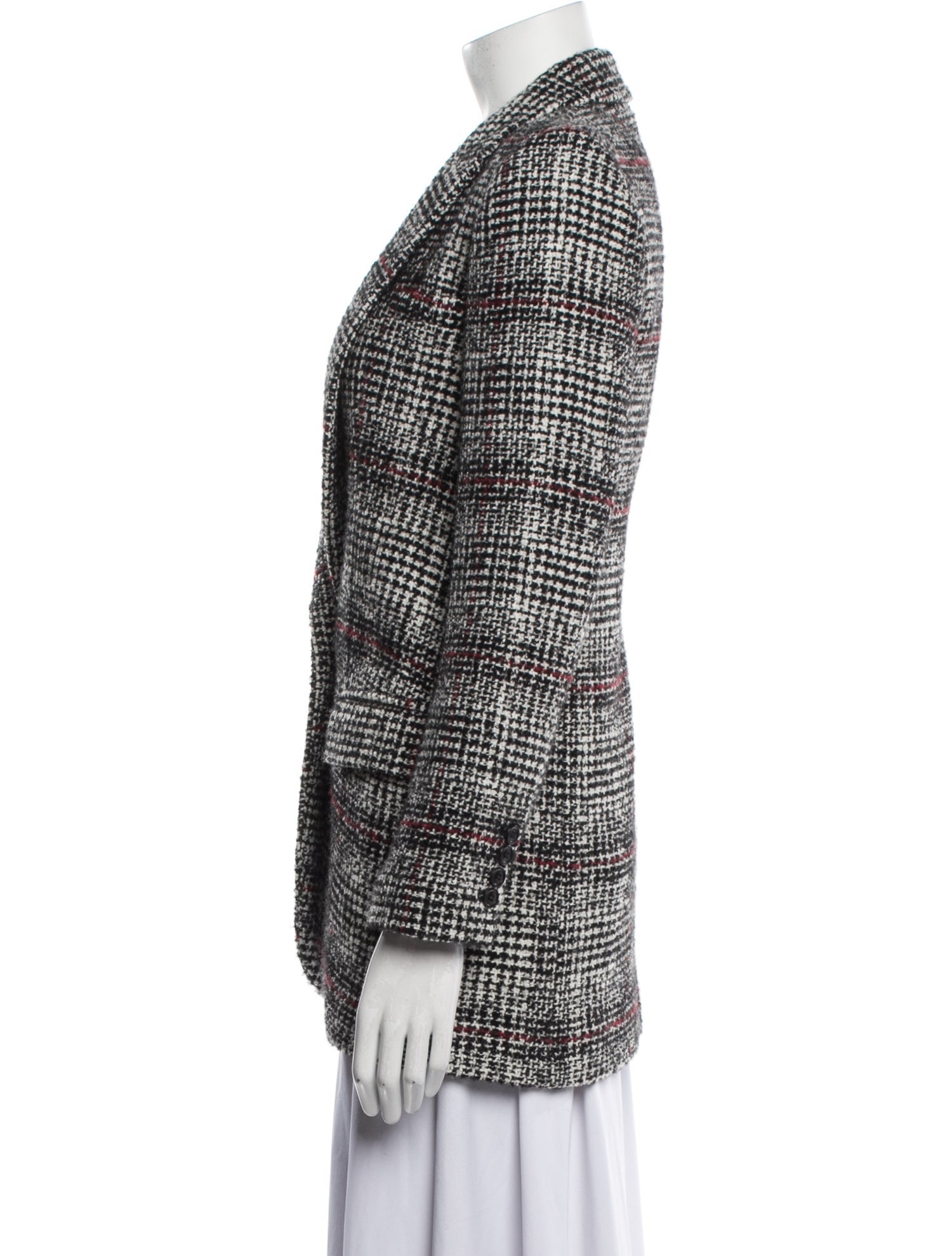 Étoile Isabel Marant Virgin Wool Printed Blazer