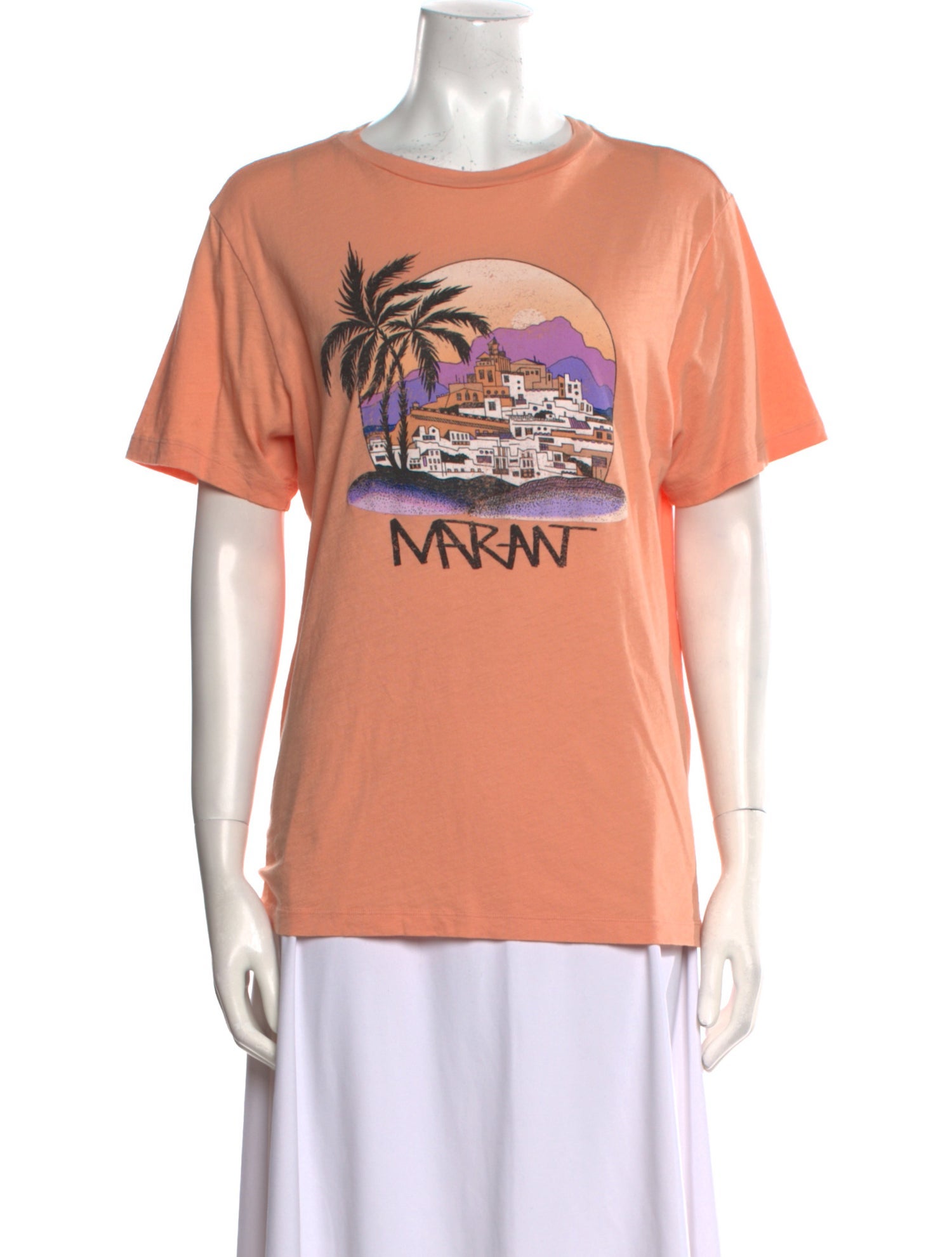 Étoile Isabel Marant Graphic Print Crew Neck T-Shirt