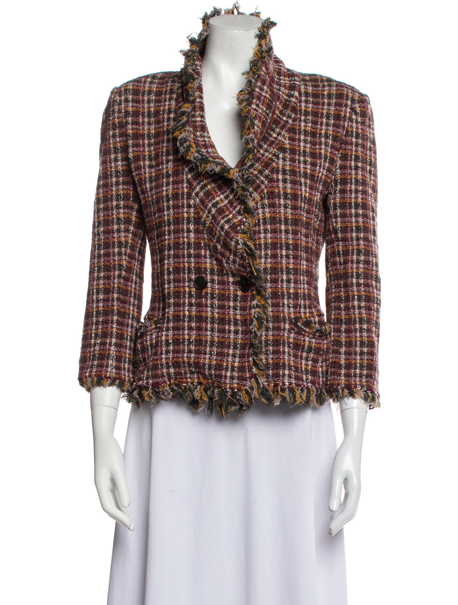 Étoile Isabel Marant Plaid Print Jacket