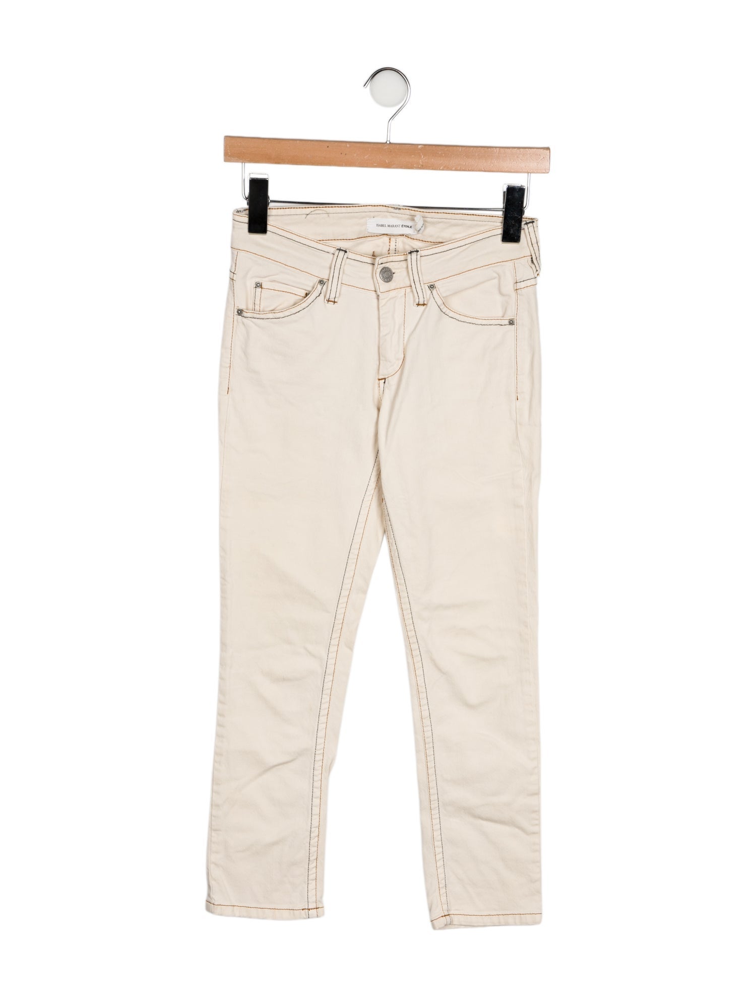 Étoile Isabel Marant Low-Rise Skinny Leg Jeans