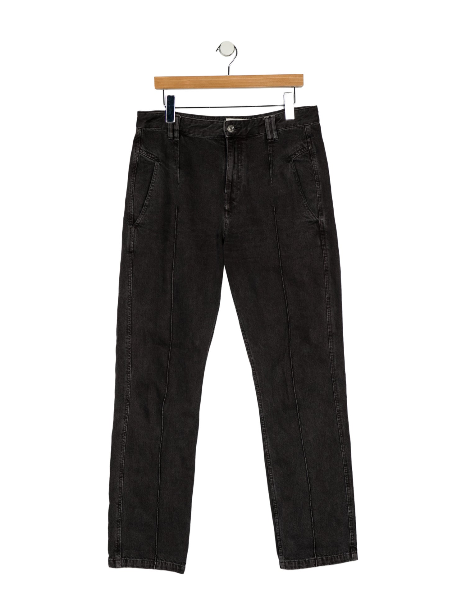 Étoile Isabel Marant High-Rise Straight Leg Jeans