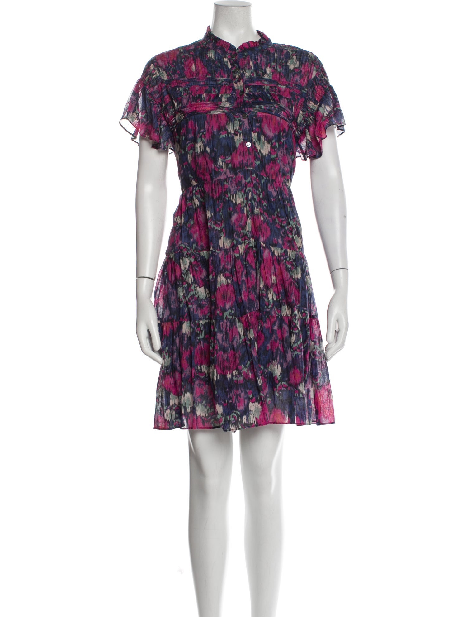 Étoile Isabel Marant Floral Print Knee-Length Dress