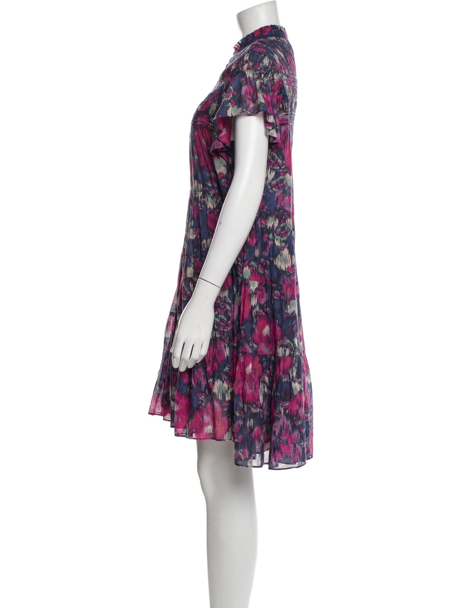 Étoile Isabel Marant Floral Print Knee-Length Dress