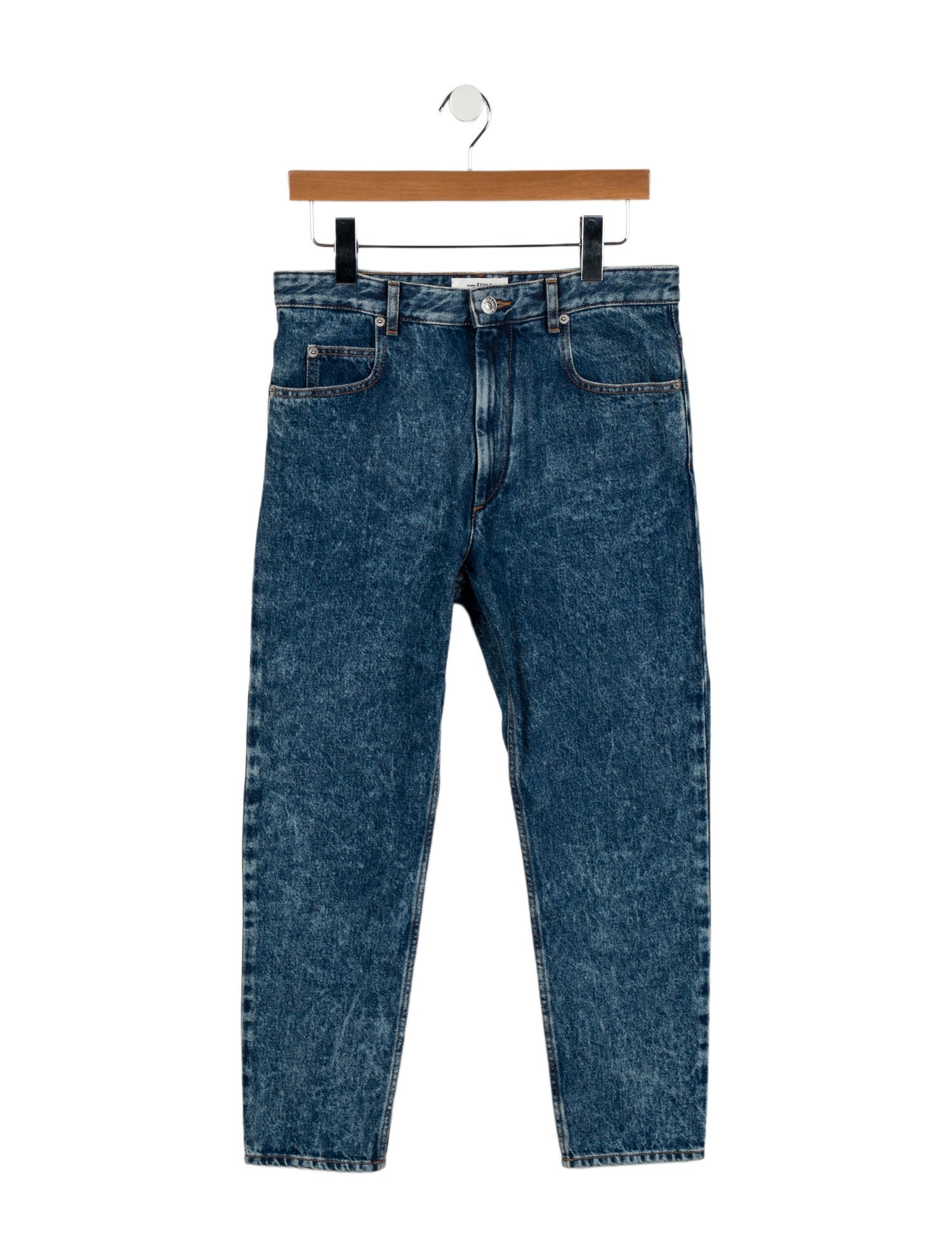 Étoile Isabel Marant High-Rise Straight Leg Jeans