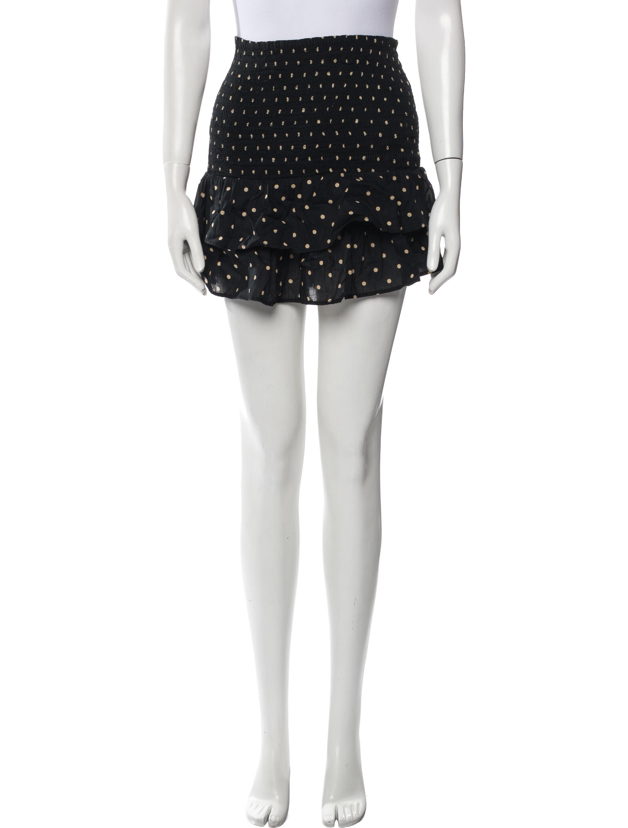 Étoile Isabel Marant Polka Dot Print Mini Skirt