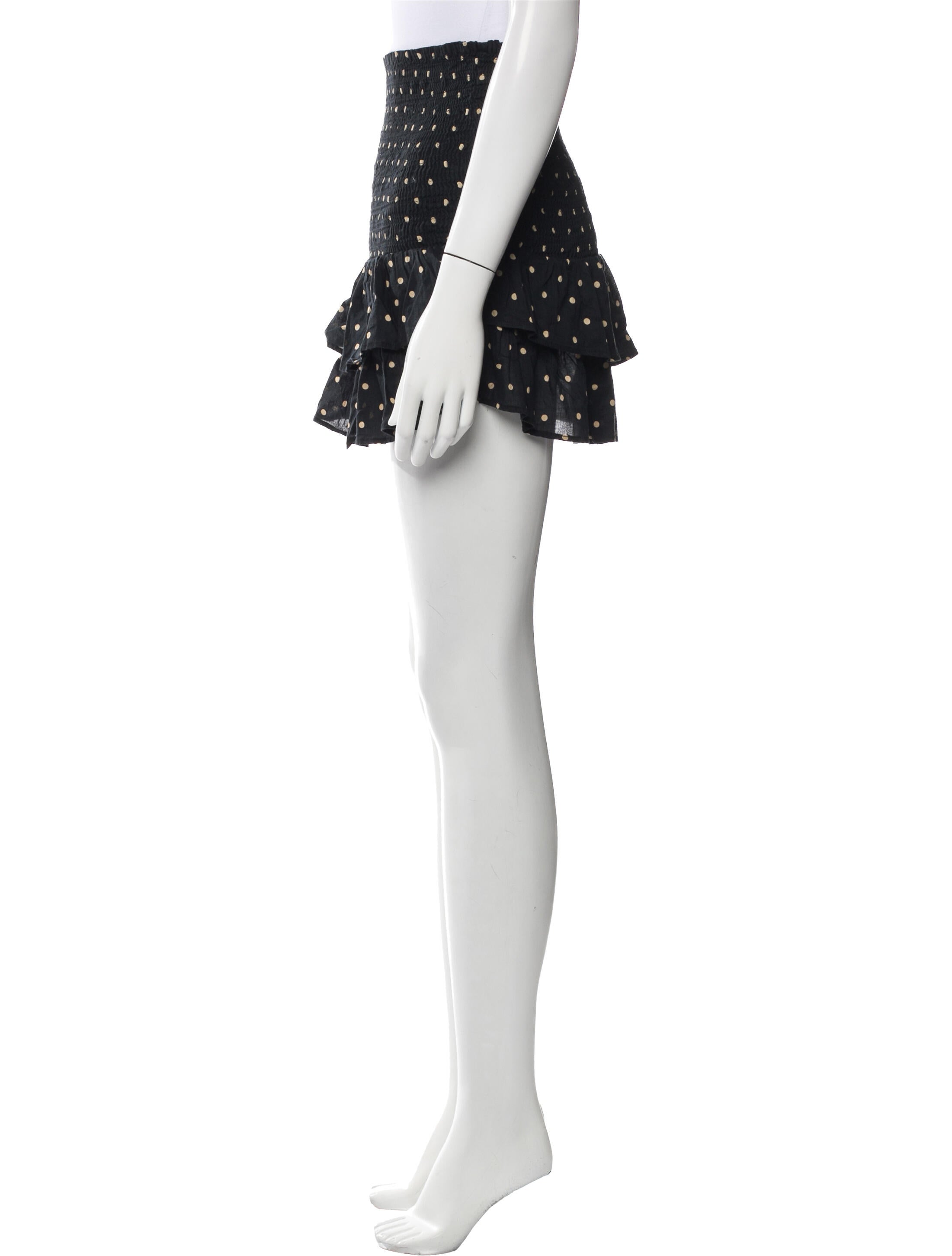 Étoile Isabel Marant Polka Dot Print Mini Skirt