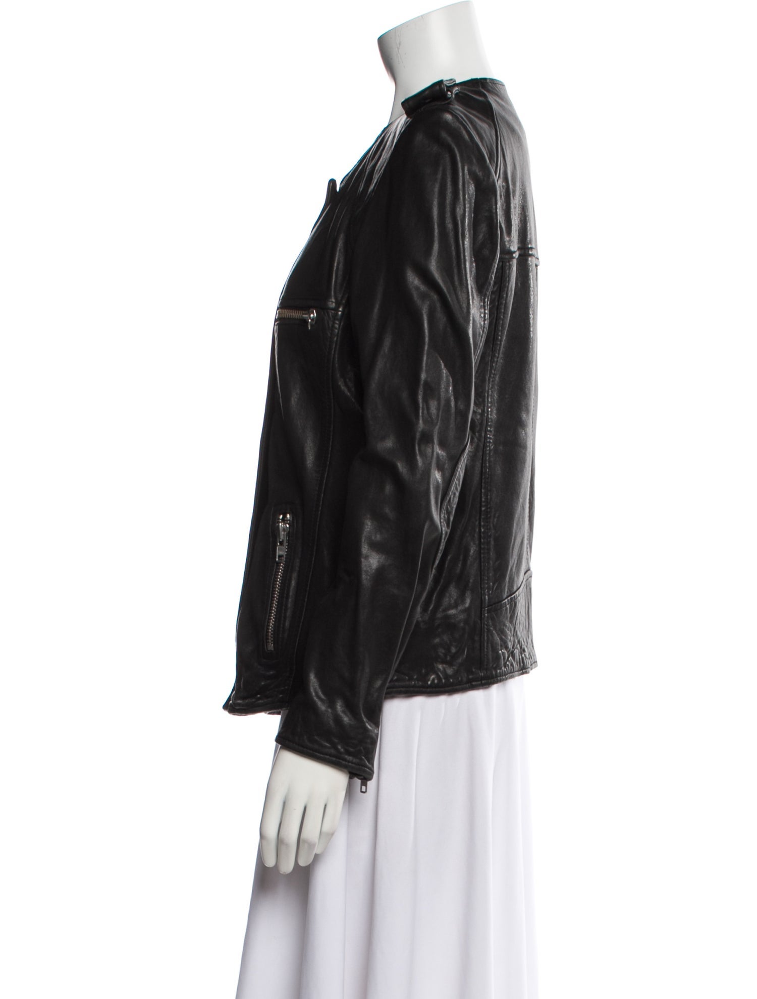 Étoile Isabel Marant Lambskin Biker Jacket