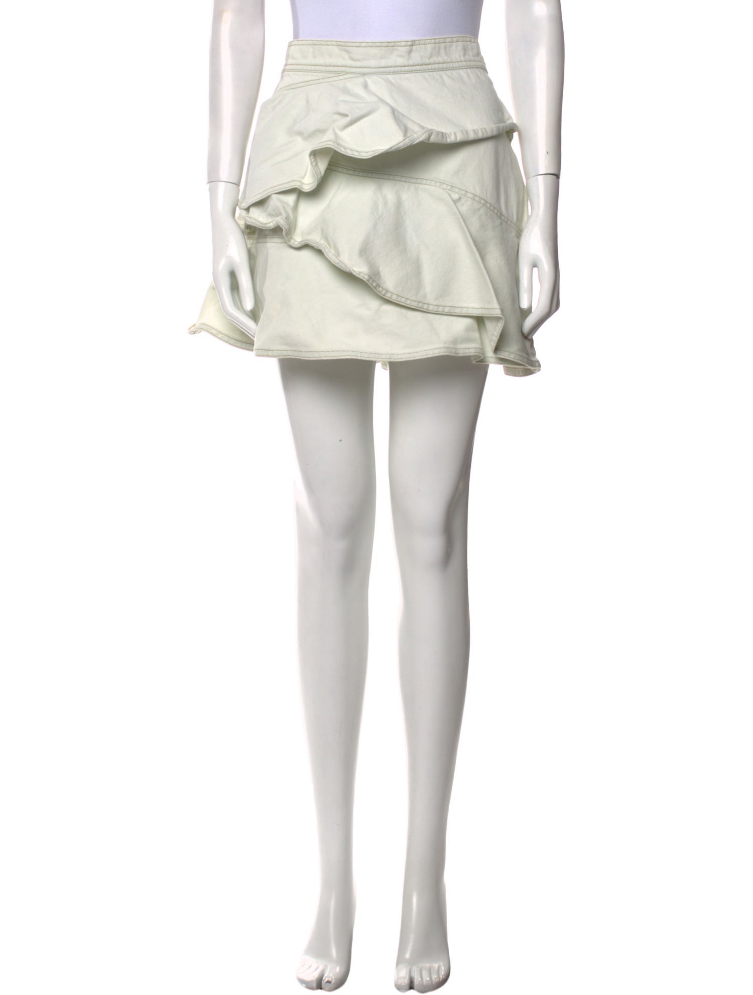 Étoile Isabel Marant Whipstitch Trim Mini Skirt