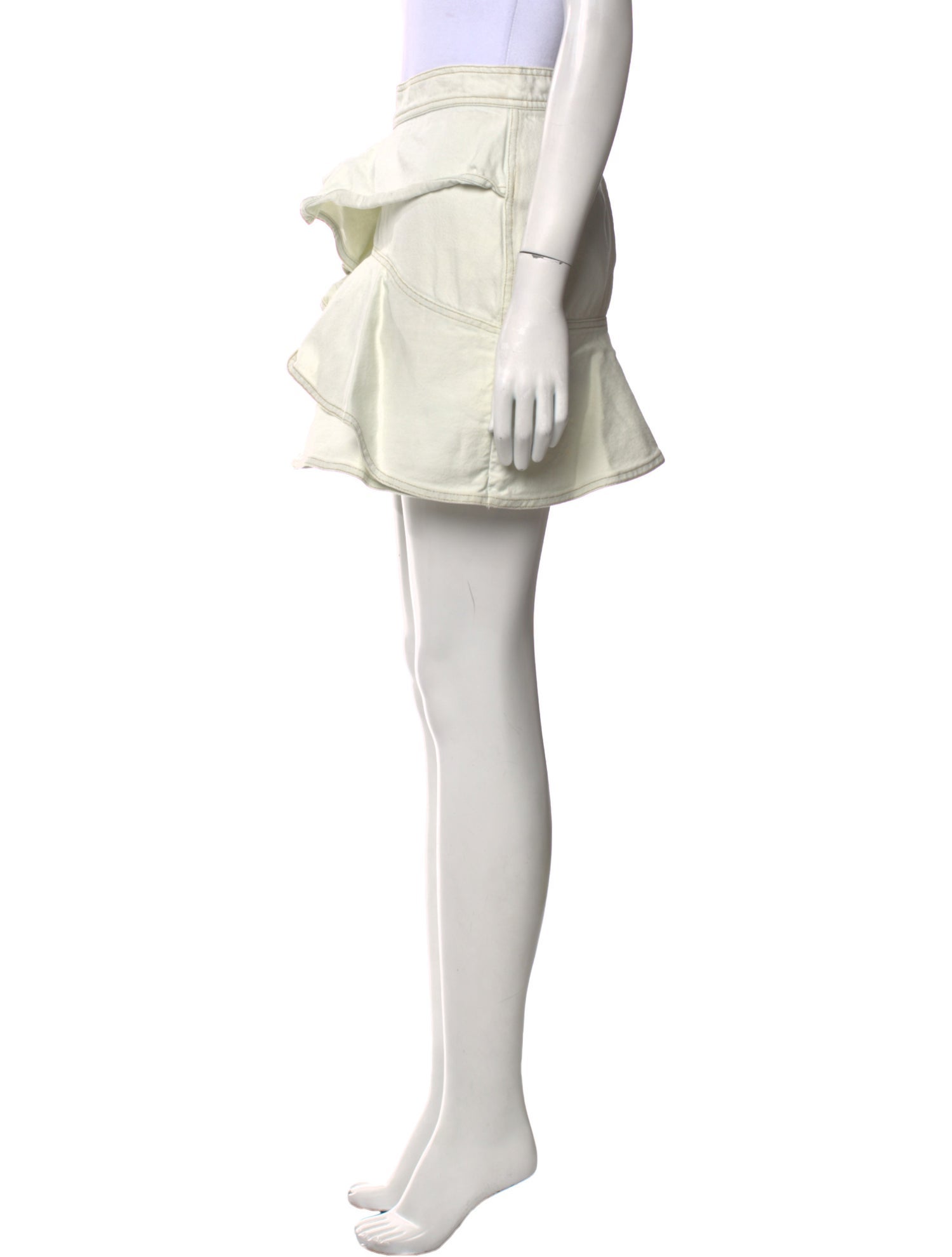 Étoile Isabel Marant Whipstitch Trim Mini Skirt