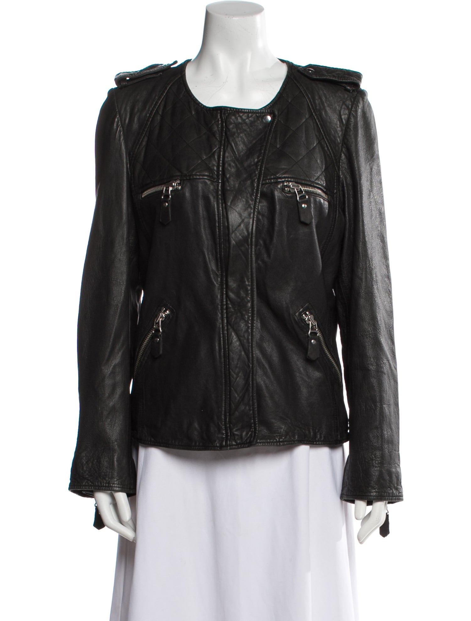 Étoile Isabel Marant Leather Biker Jacket