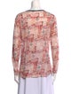 Étoile Isabel Marant Linen Printed Tunic