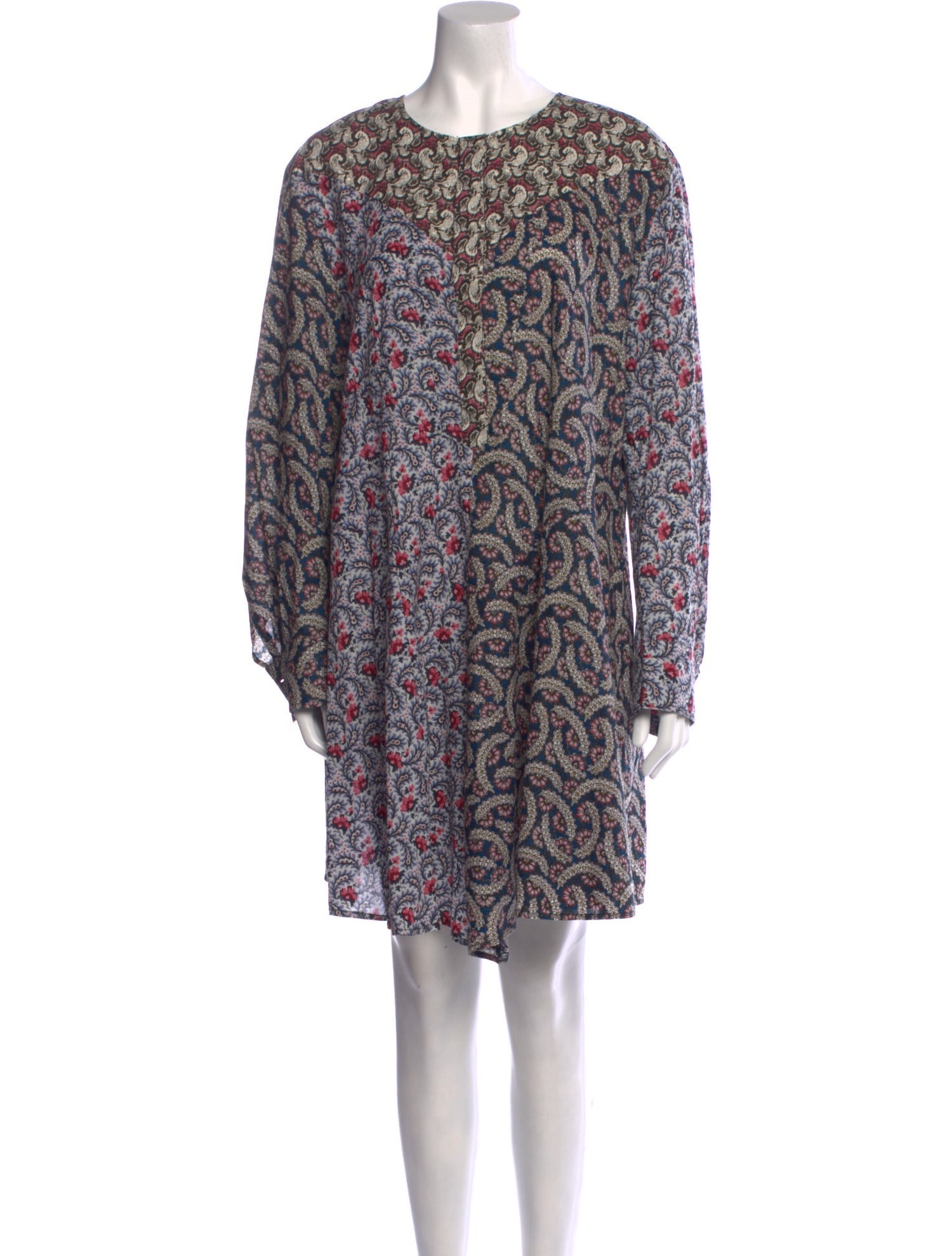 Étoile Isabel Marant Paisley Print Knee-Length Dress