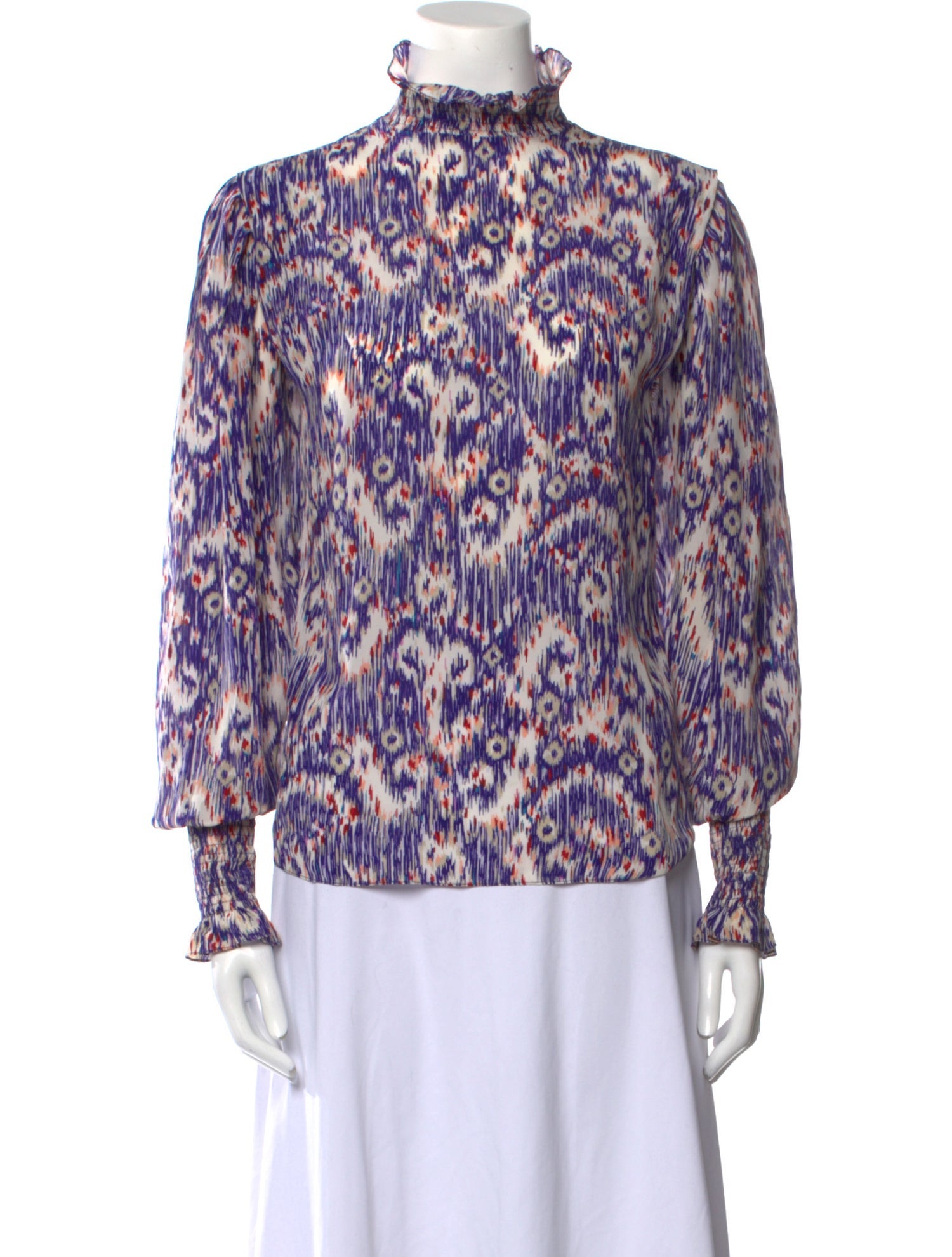 Étoile Isabel Marant Silk Printed Blouse