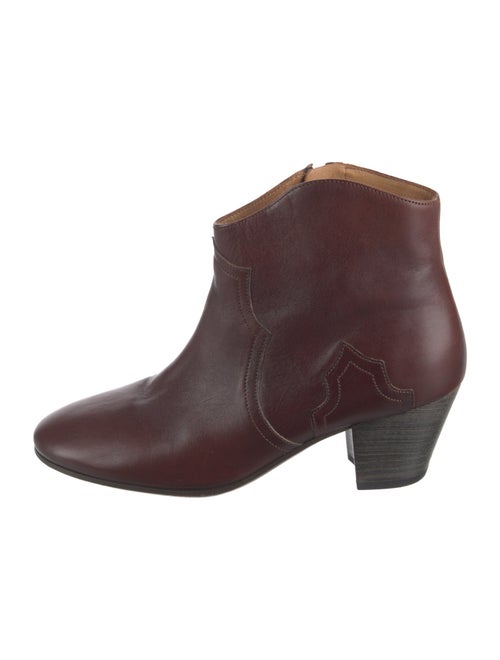 Étoile Isabel Marant Leather Western Boots