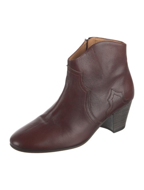 Étoile Isabel Marant Leather Western Boots