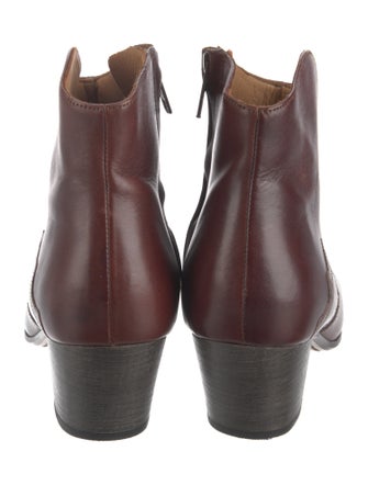 Étoile Isabel Marant Leather Western Boots