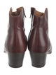 Étoile Isabel Marant Leather Western Boots