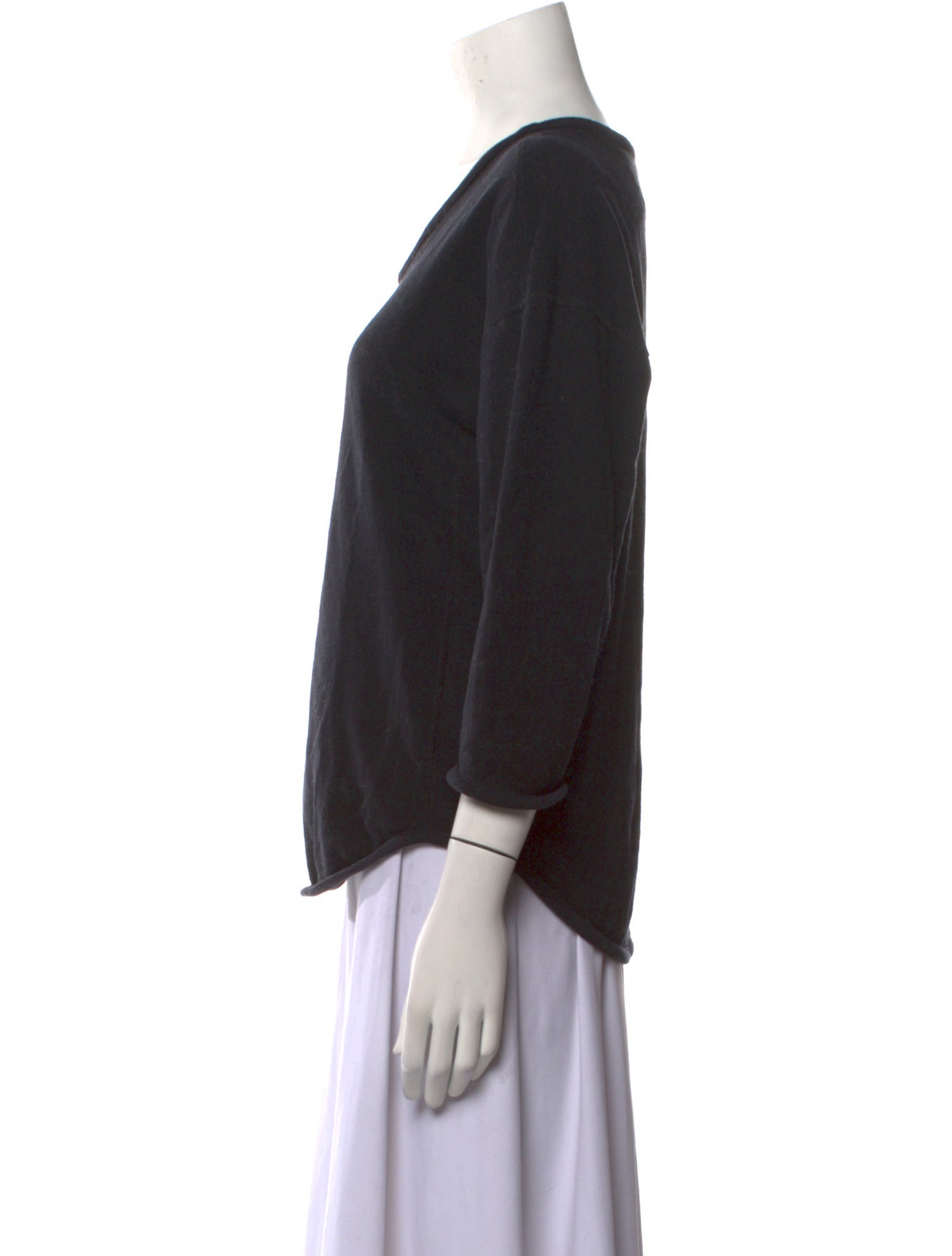 Étoile Isabel Marant V-Neck Three-Quarter Sleeve Top