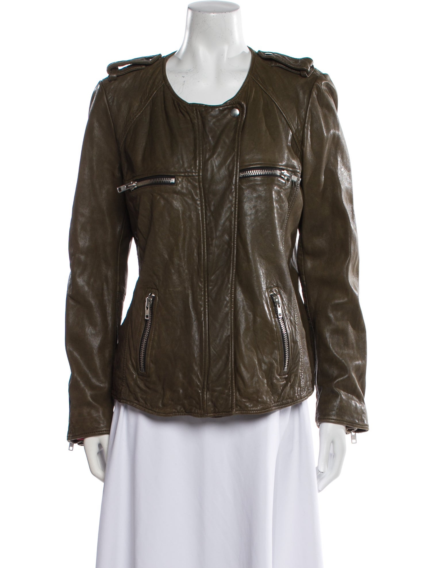 Étoile Isabel Marant Leather Biker Jacket