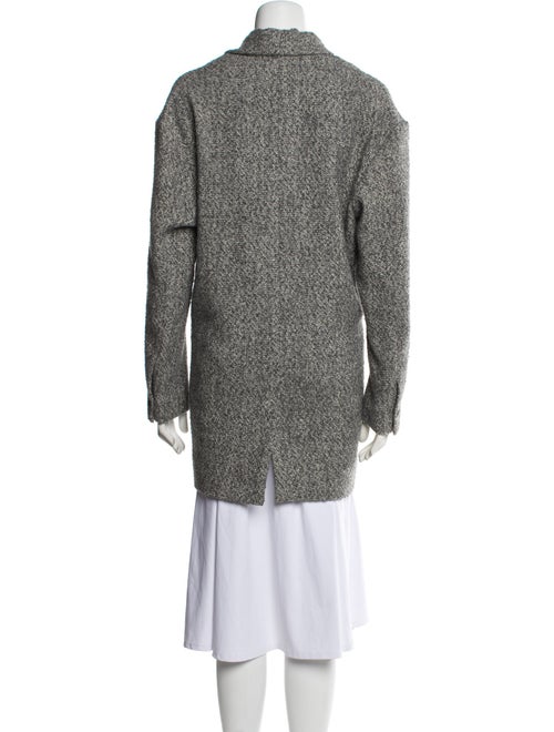 Étoile Isabel Marant Wool Tweed Pattern Peacoat