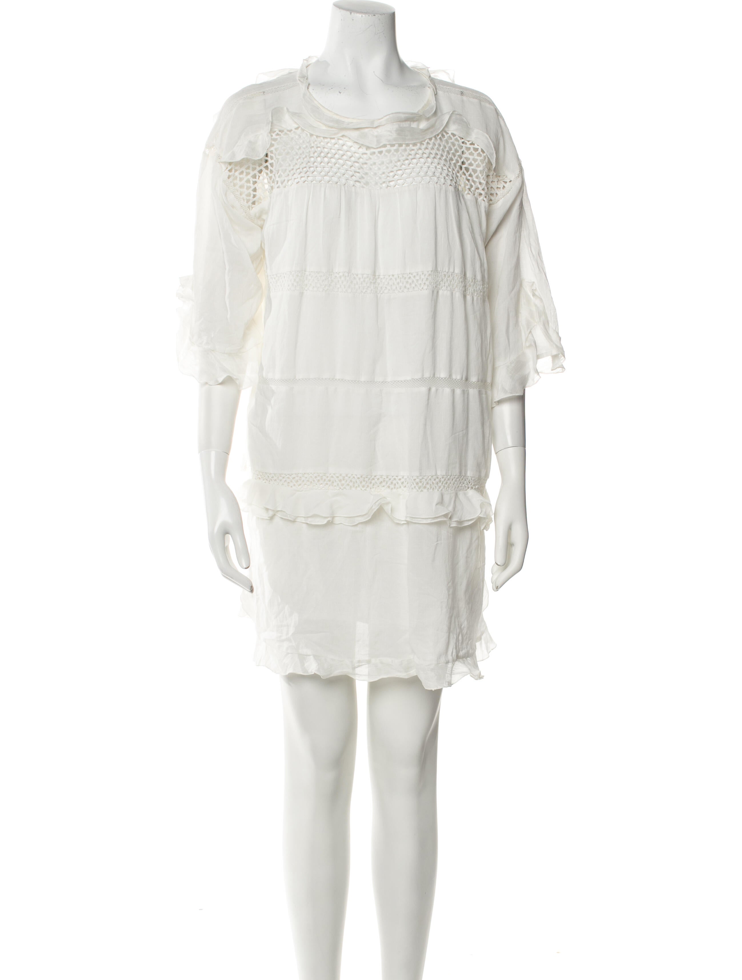 Étoile Isabel Marant Scoop Neck Mini Dress