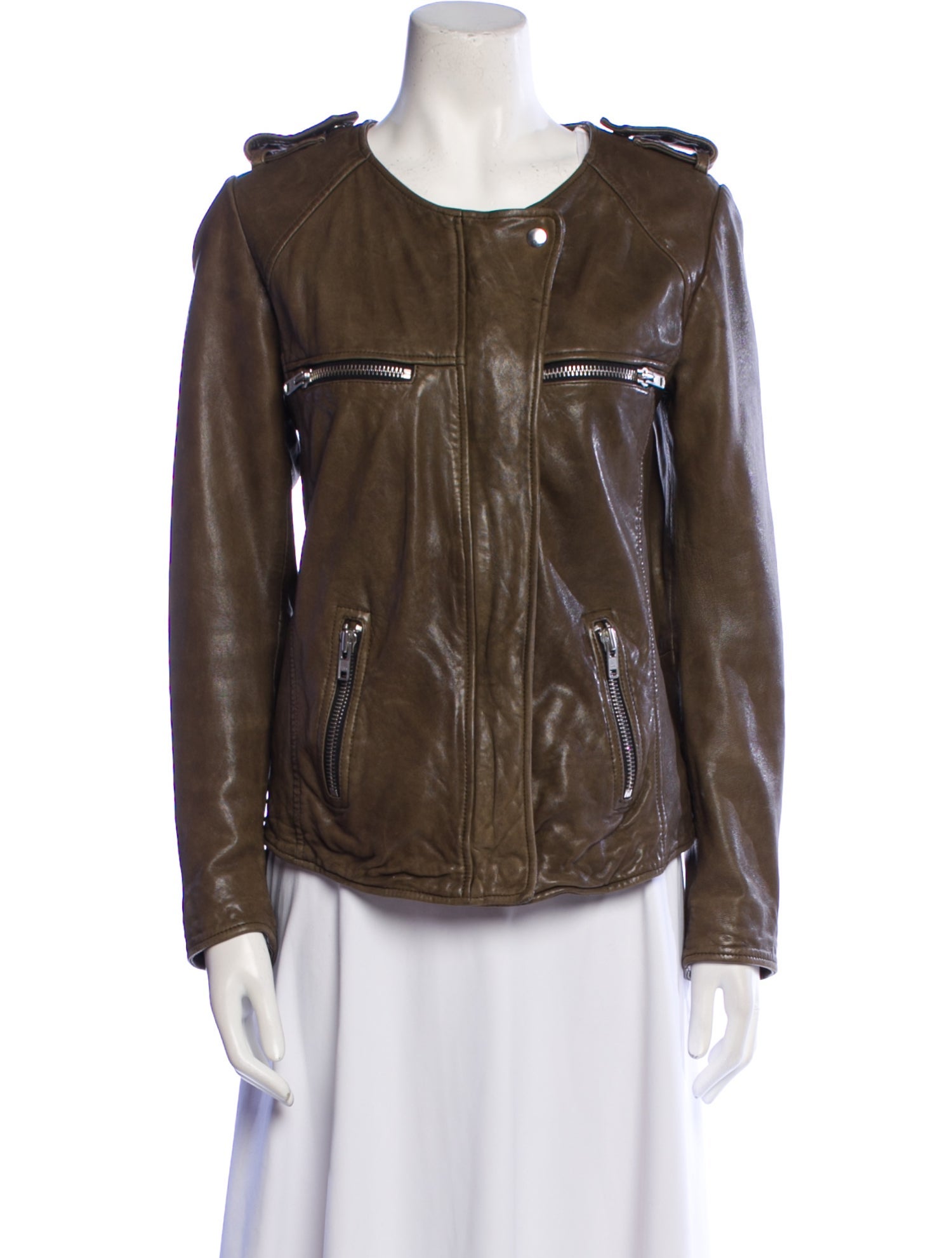 Étoile Isabel Marant Leather Biker Jacket