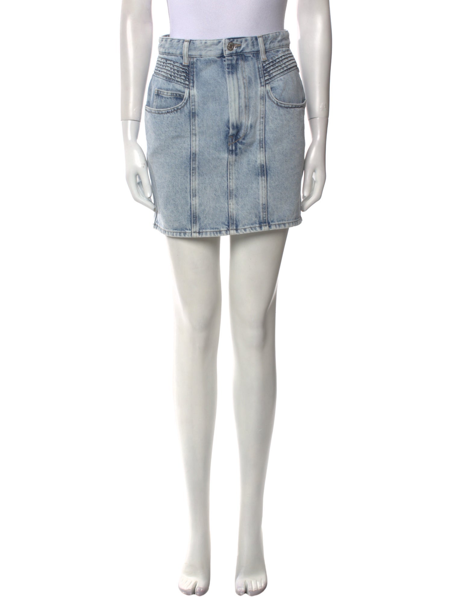 Étoile Isabel Marant Pleated Accents Mini Skirt