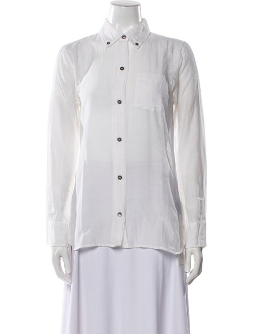 Étoile Isabel Marant Long Sleeve Button-Up Top