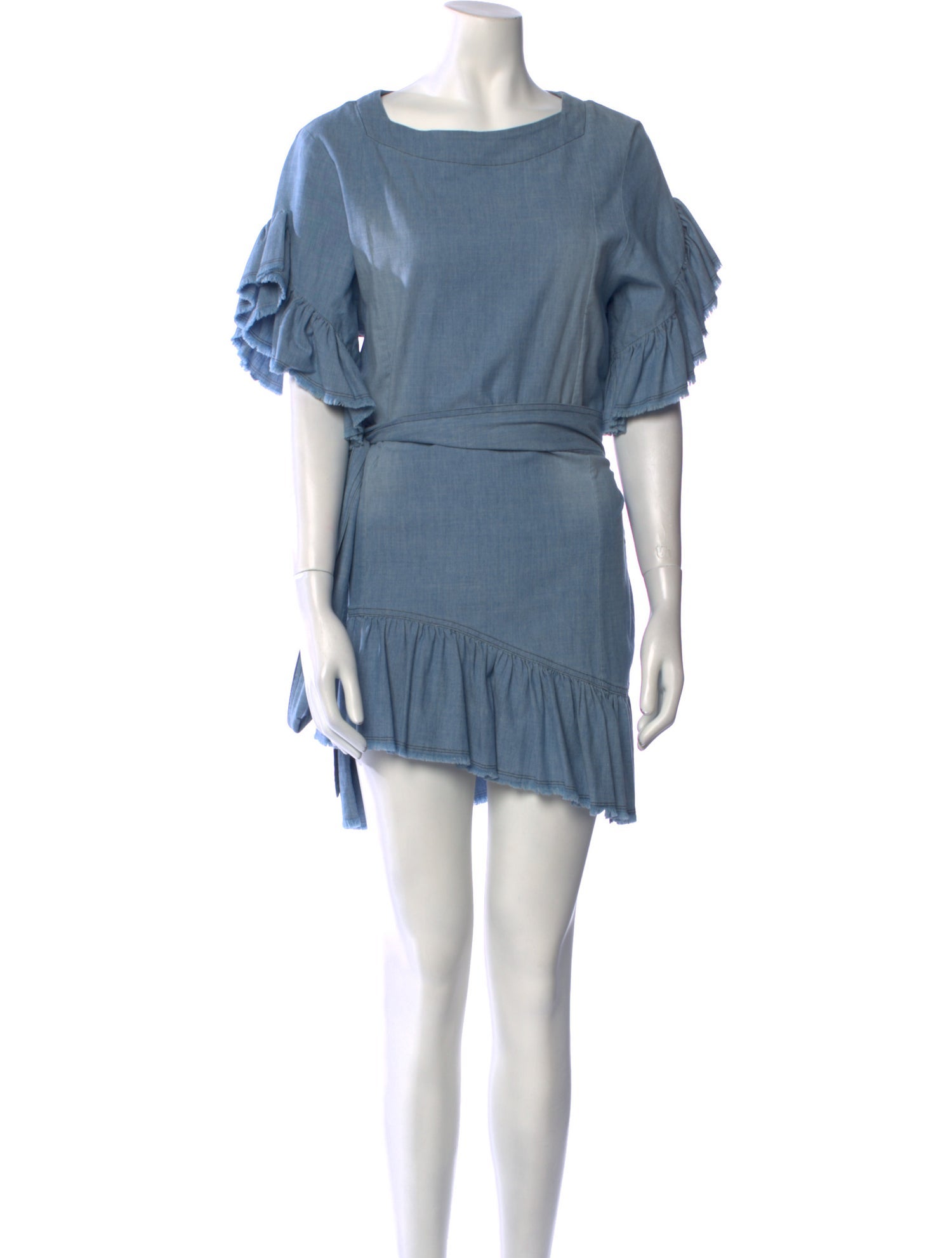 Étoile Isabel Marant Cowl Neck Mini Dress