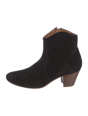Étoile Isabel Marant Suede Western Boots