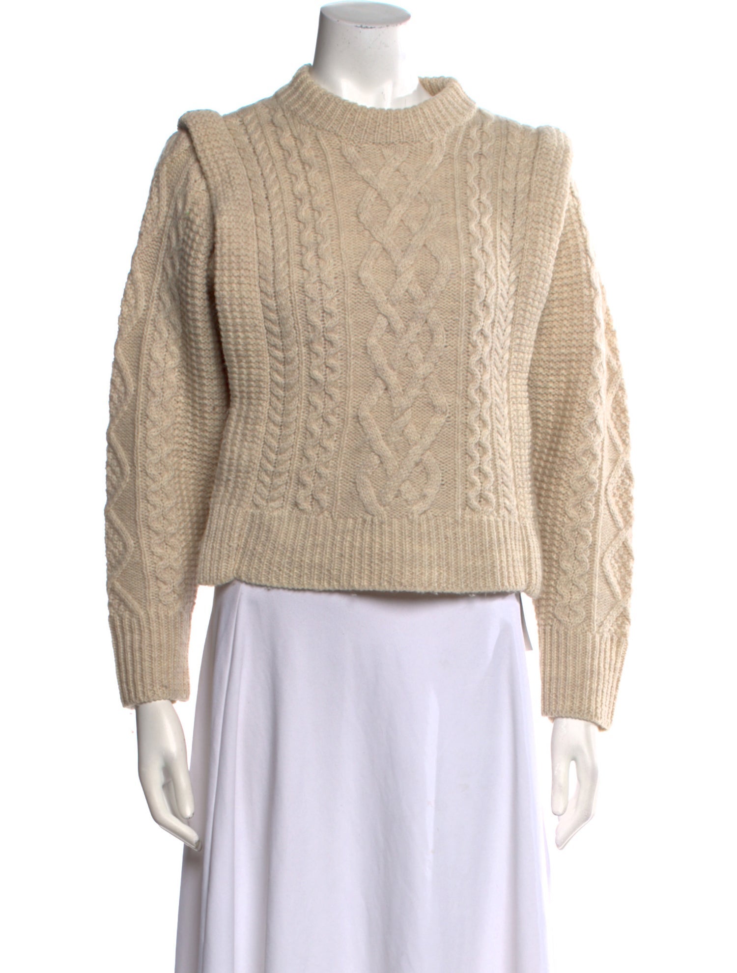 Étoile Isabel Marant Wool Mock Neck Sweater