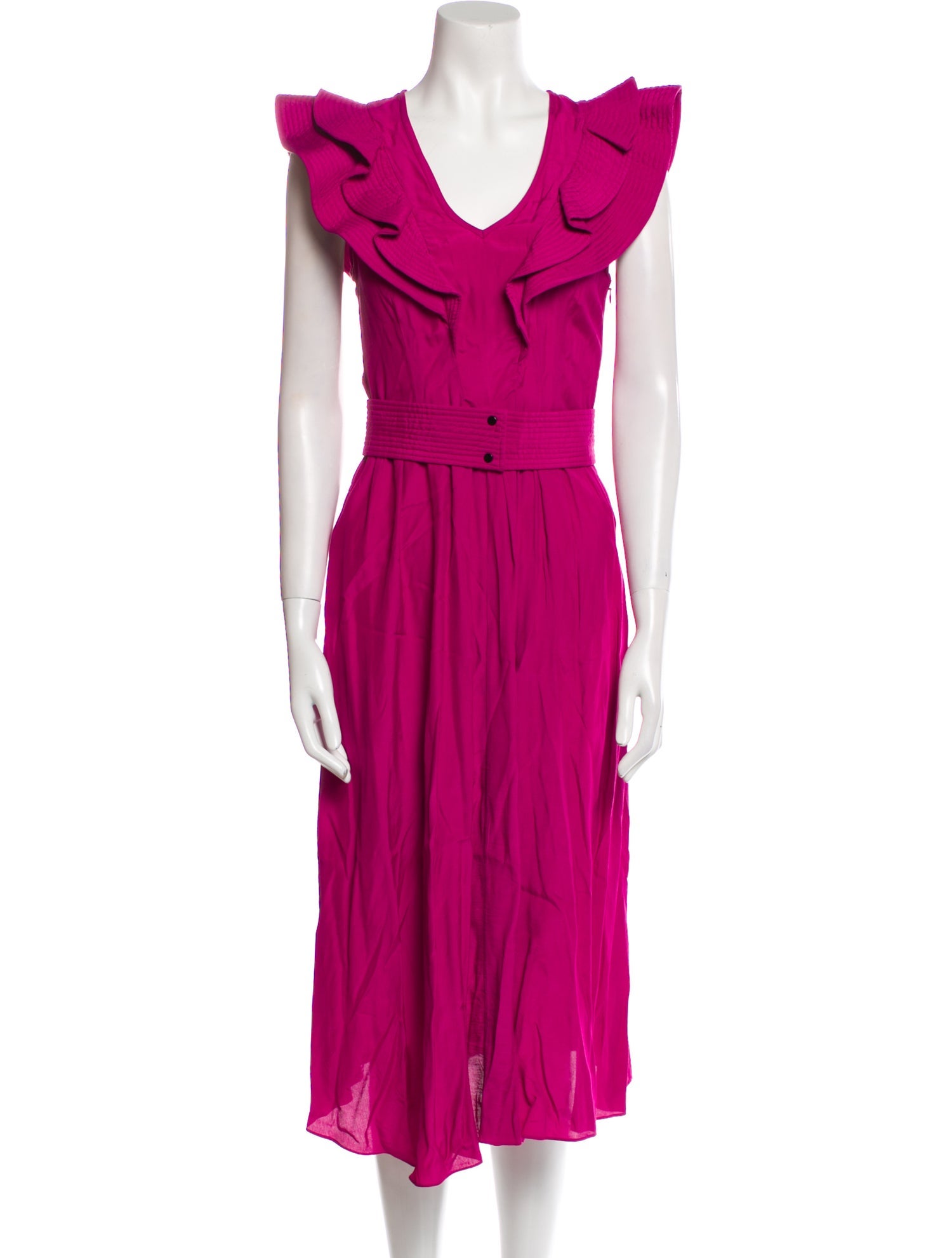 Étoile Isabel Marant V-Neck Long Dress