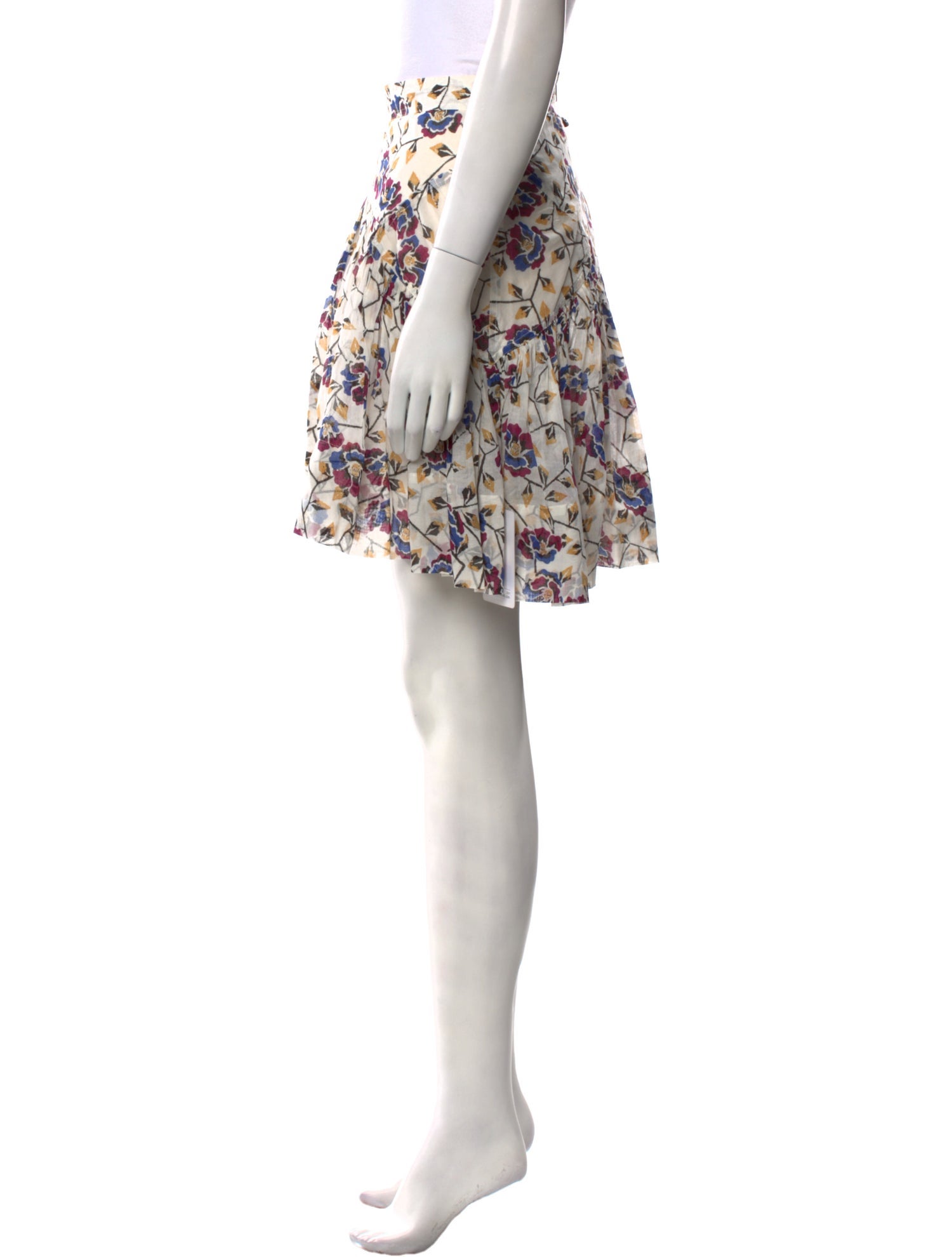 Étoile Isabel Marant Floral Print Knee-Length Skirt w/ Tags