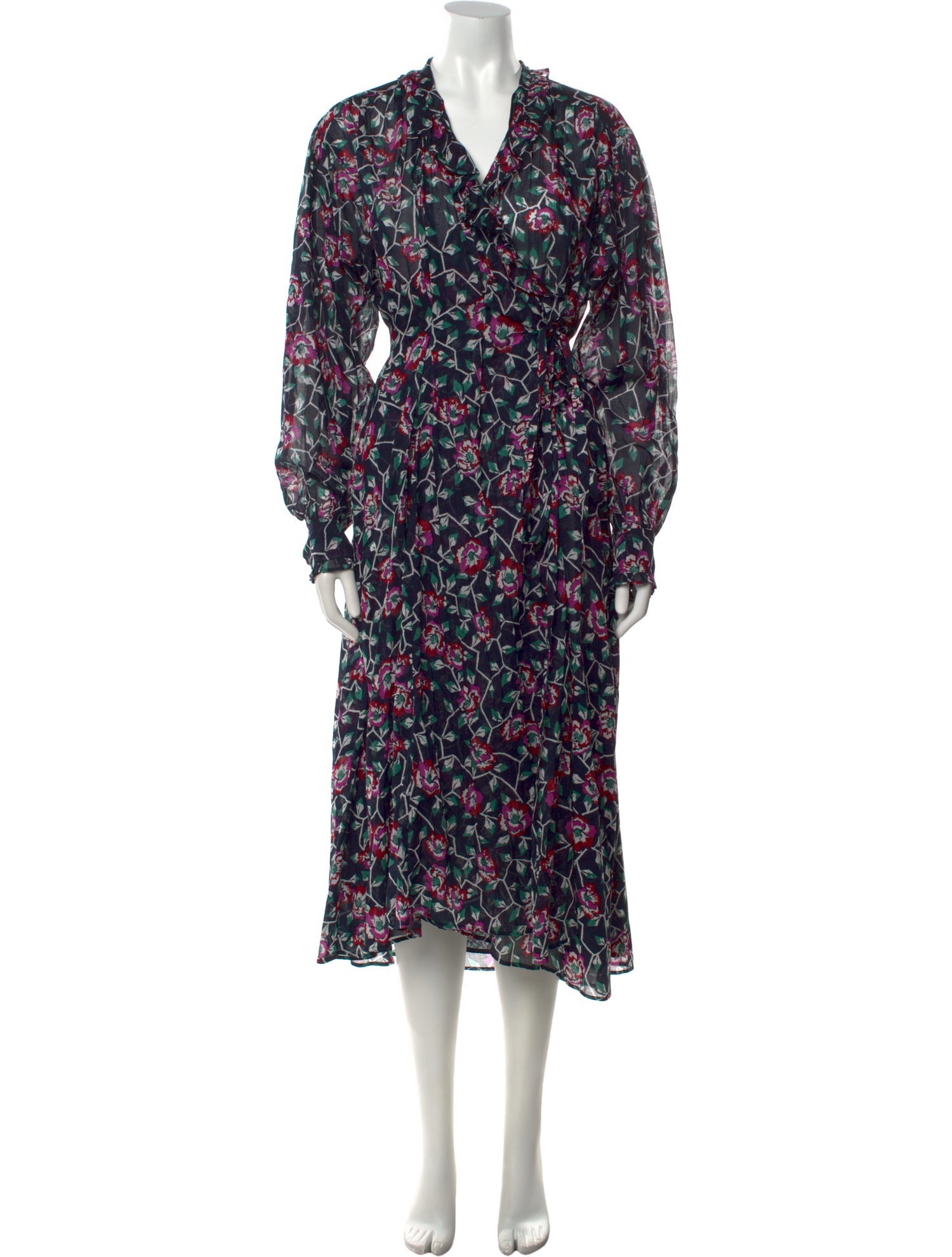 Étoile Isabel Marant Floral Print Long Dress w/ Tags