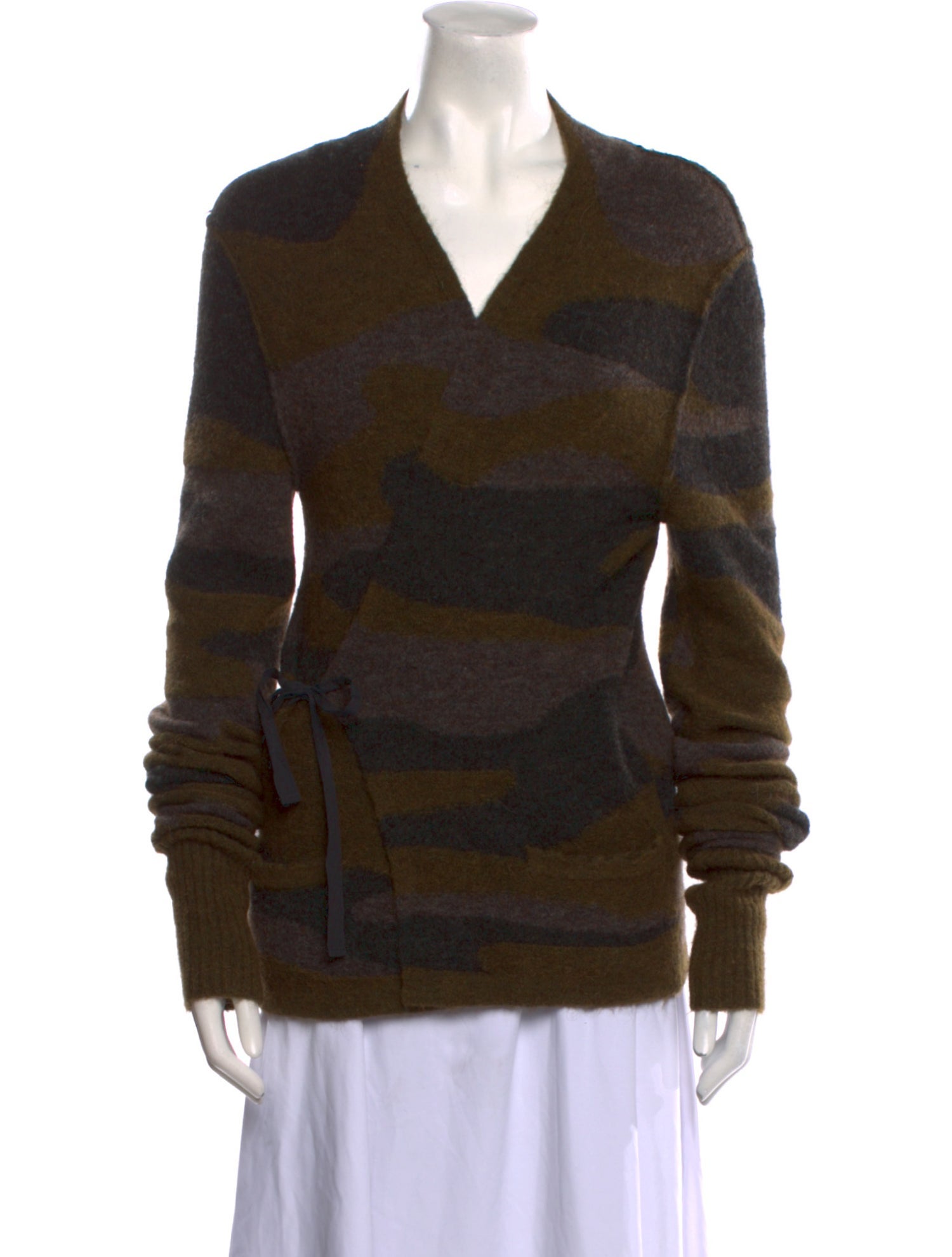 Étoile Isabel Marant Striped V-Neck Sweater