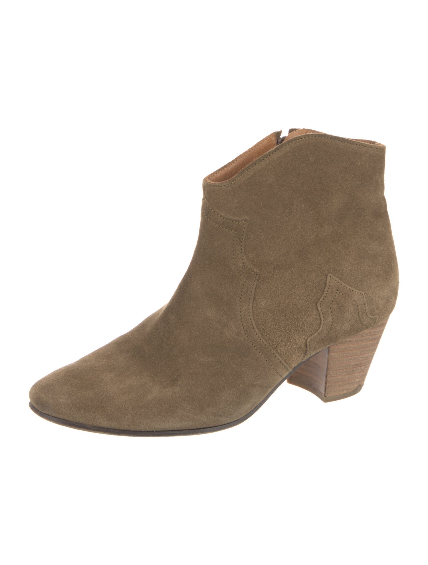 Étoile Isabel Marant Suede Western Boots