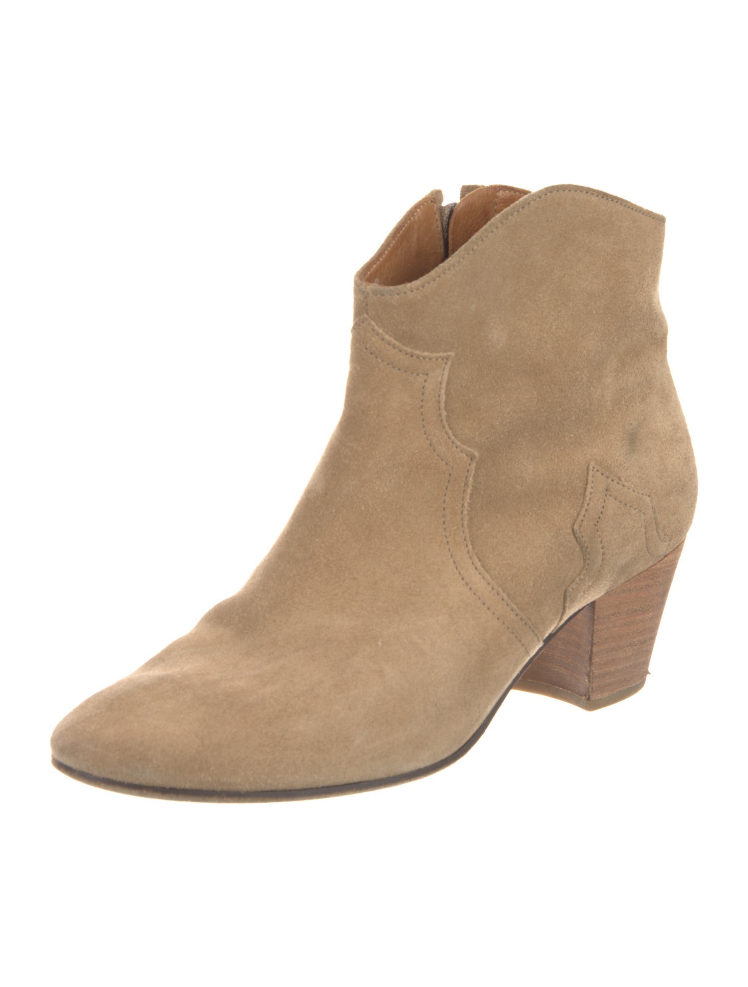 Étoile Isabel Marant Suede Western Boots