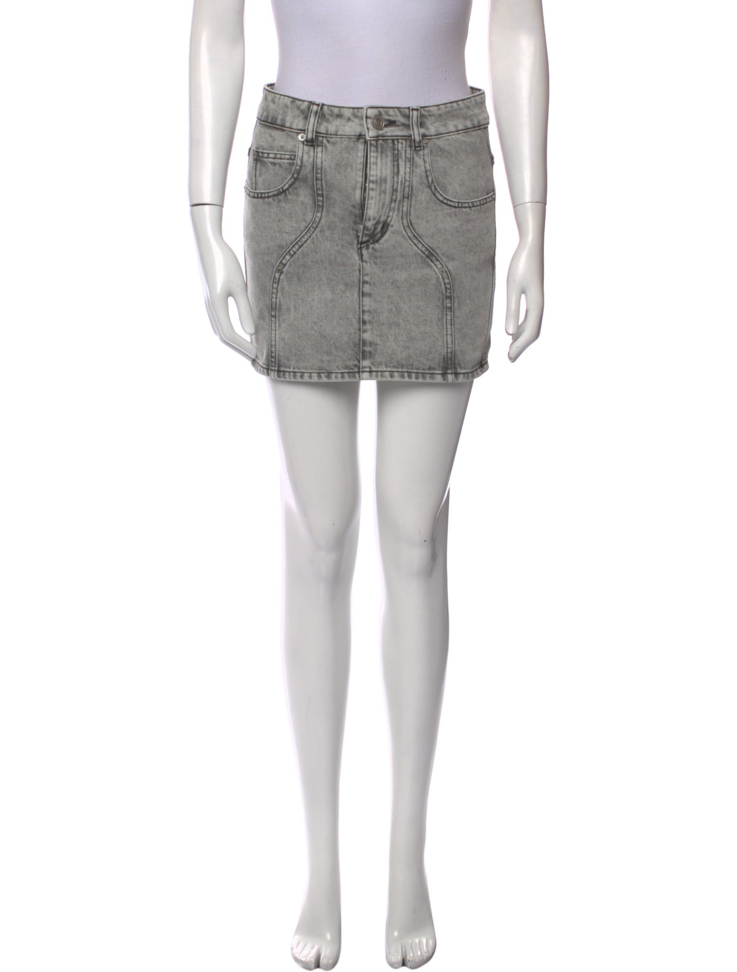 Étoile Isabel Marant Embroidered Accent Mini Skirt