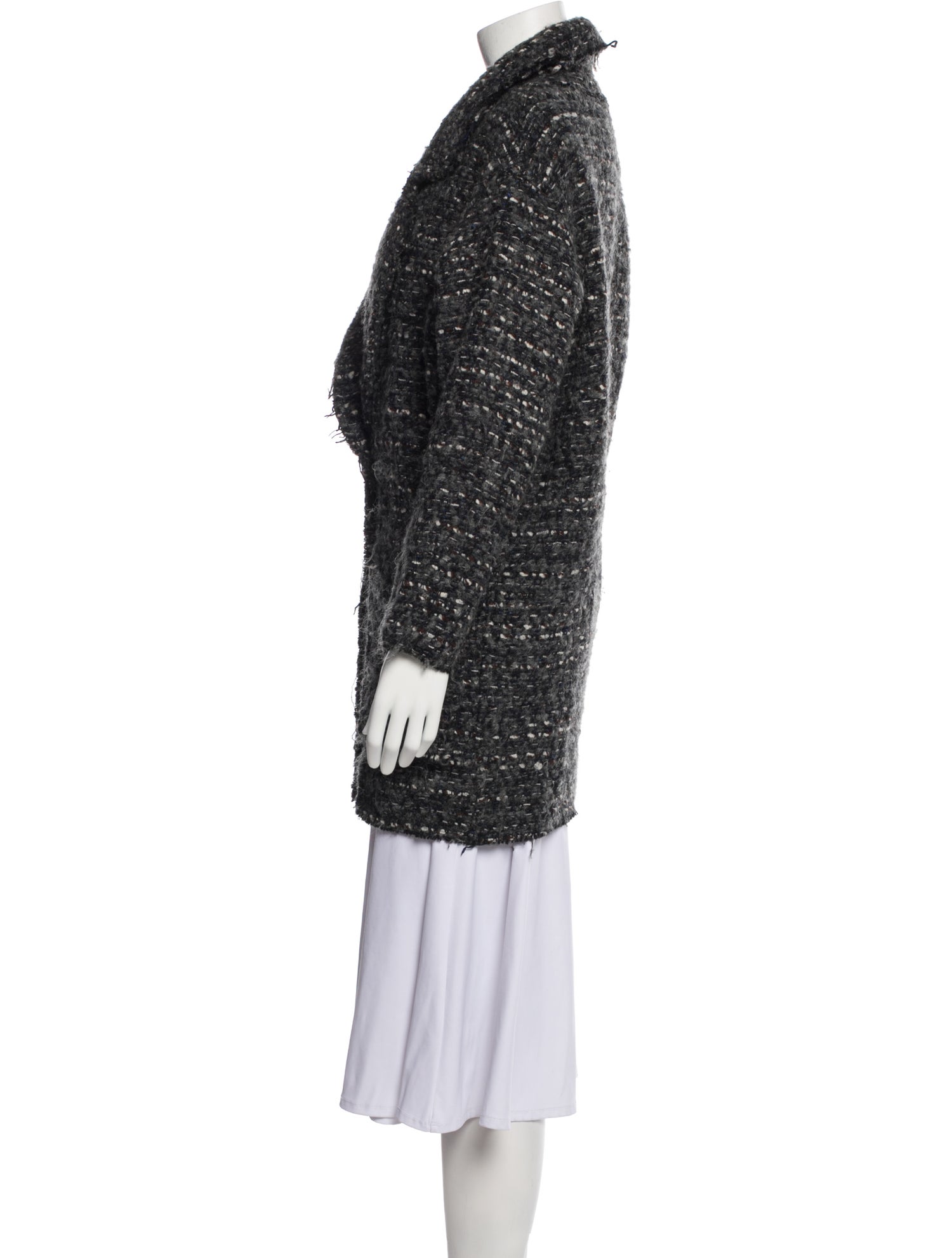 Étoile Isabel Marant Tweed Pattern Coat